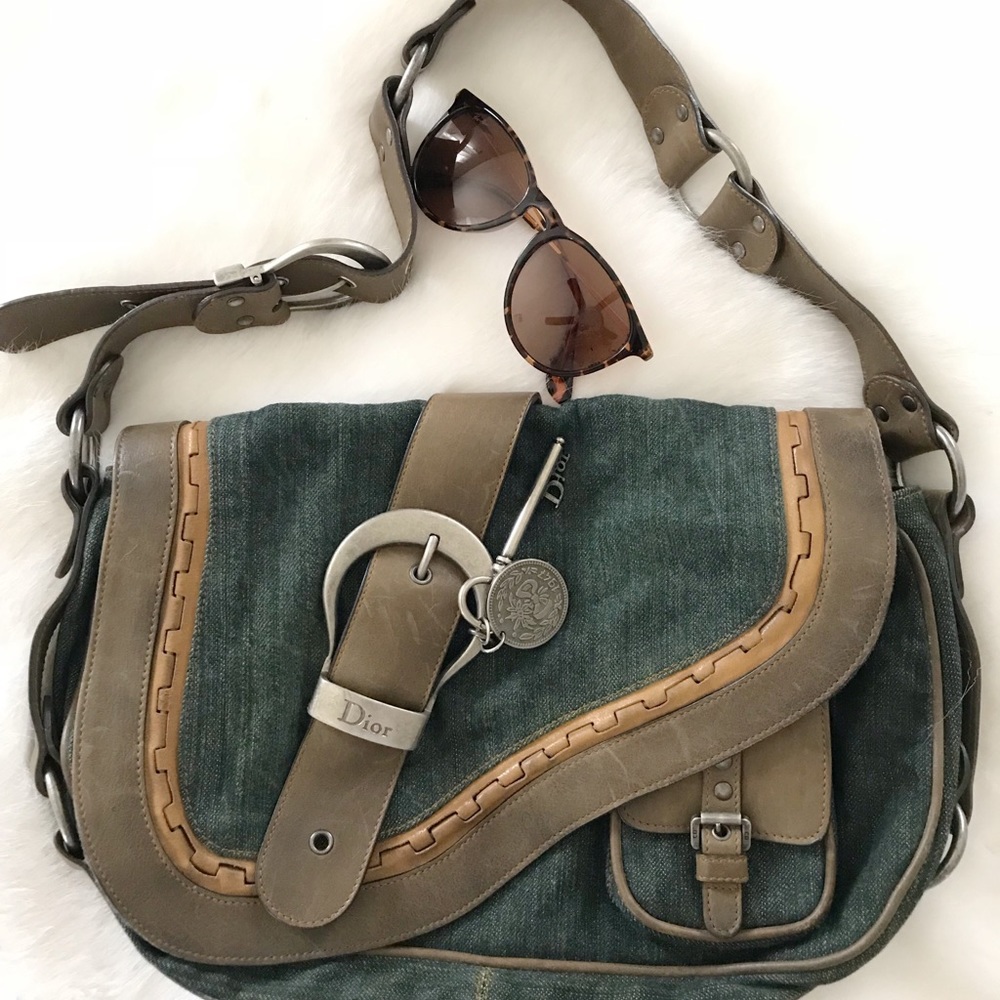 Flash sale vintage Christian Dior saddle bag